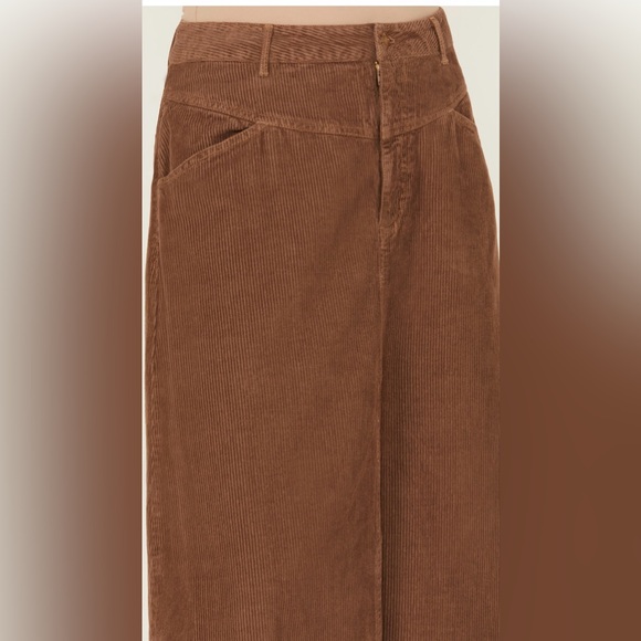 Free People Come As You Are Corduroy Maxi Skirt - Picture 4 of 8